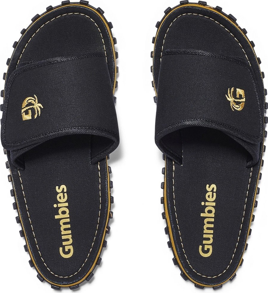 Gumbies Gumbies klapki unisex STRIDER SLIDES BLACK 41