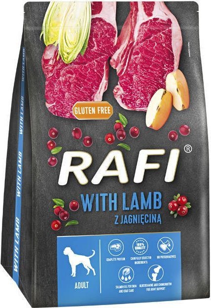 Dolina Noteci DOLINA NOTECI Rafi karma sucha dla psa z jagnięciną 3kg