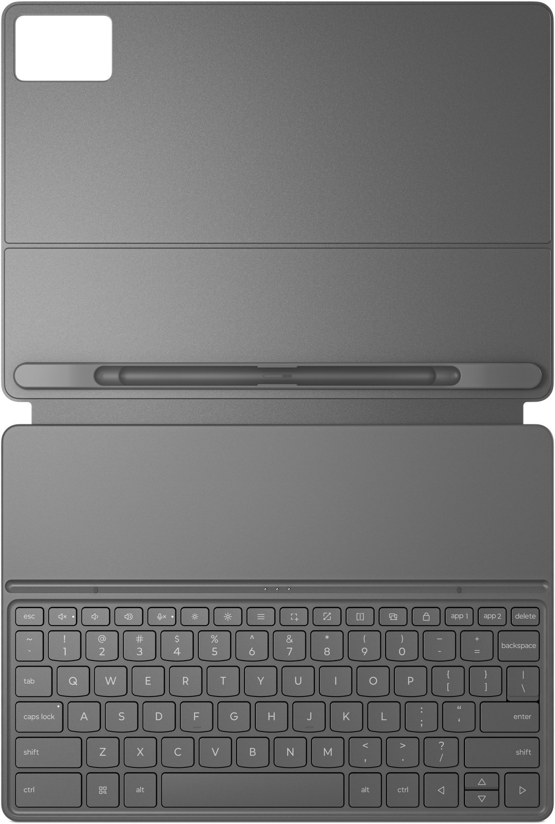 Lenovo Folio Keyboard For Idea Tab Plus | Luna Grey