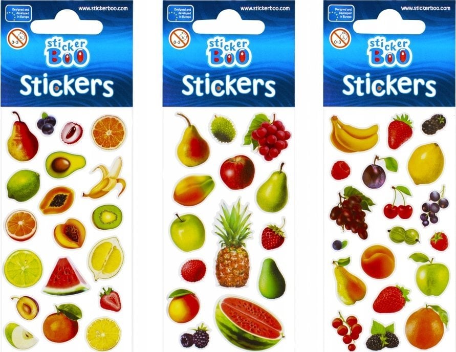 STICKERBOO NAKLEJ OWOCE2 66X180 S-BOO PBH 120/1800