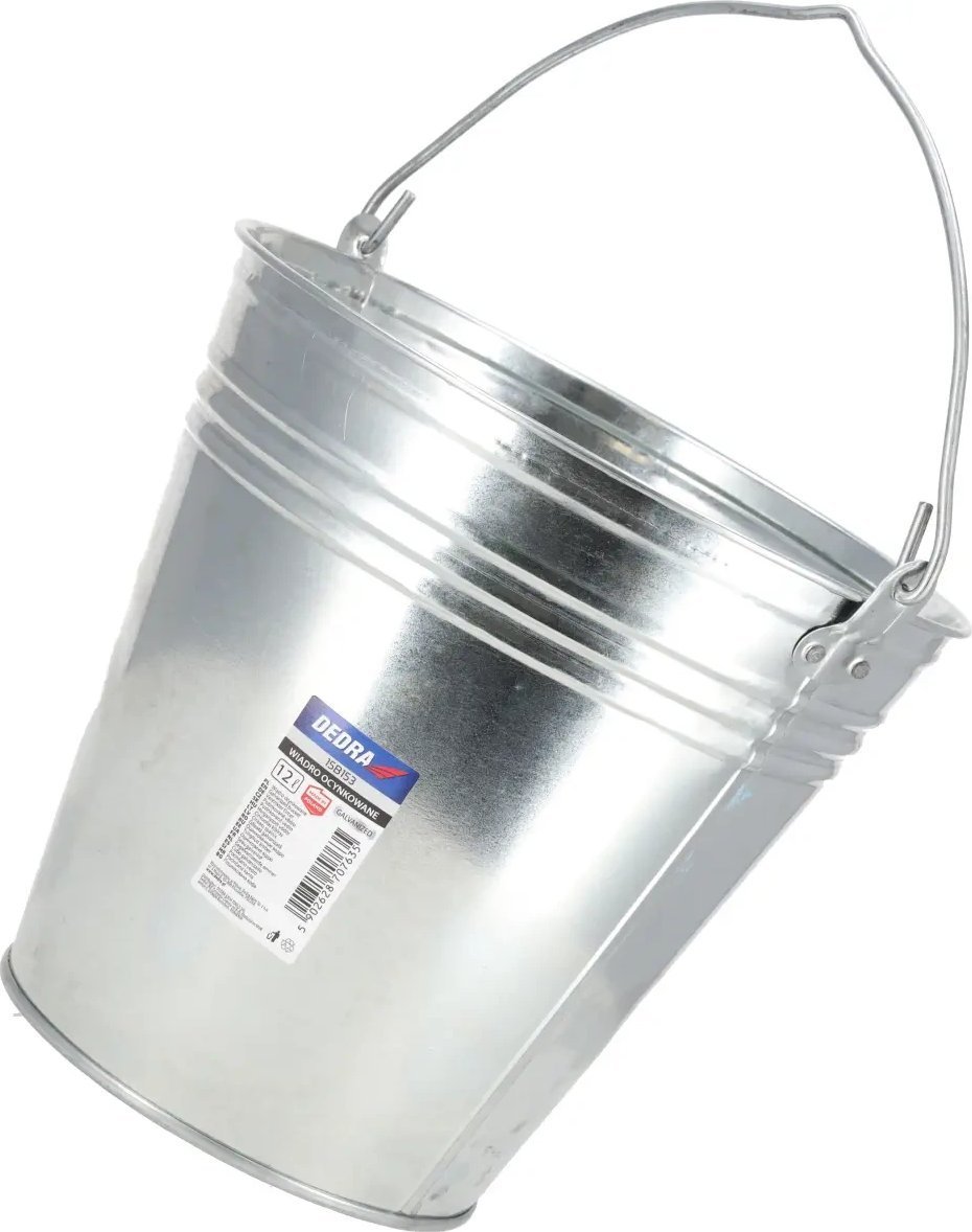 Wiadro ocynkowane 12l