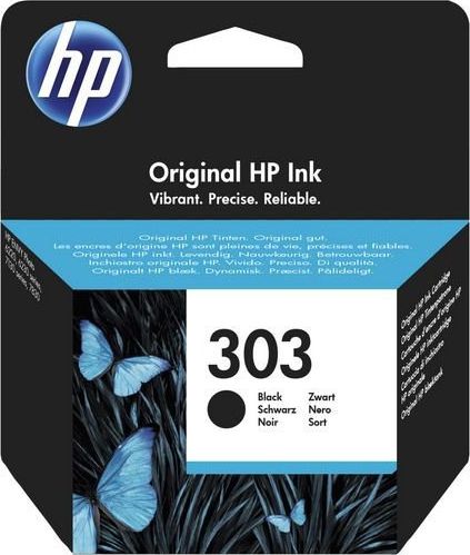Tusz HP 303 - 4 ml - Black - Original - Ink Cartridge - for Envy Photo 62XX, Photo 71XX, Photo 78XX (T6N02AE # ABE)