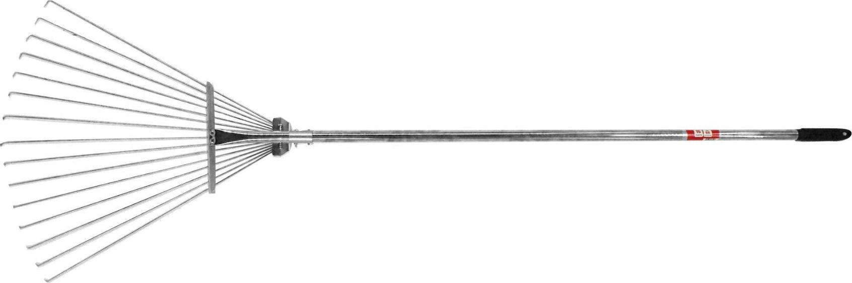 AWTools Grabie wachlarzowe druciane regulowane 15-zębne 55x151cm AW00092