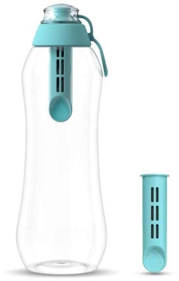 Dafi Butelka filtrująca Soft miętowa 700 ml + 2 filtry węglowe