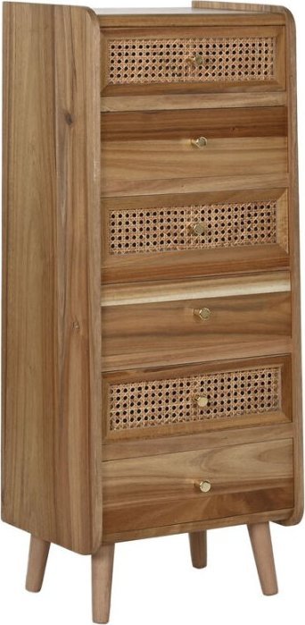 Home ESPRIT Komoda Home ESPRIT Brązowy Drewno akacjowe Drewno MDF 40 x 30 x 104,5 cm