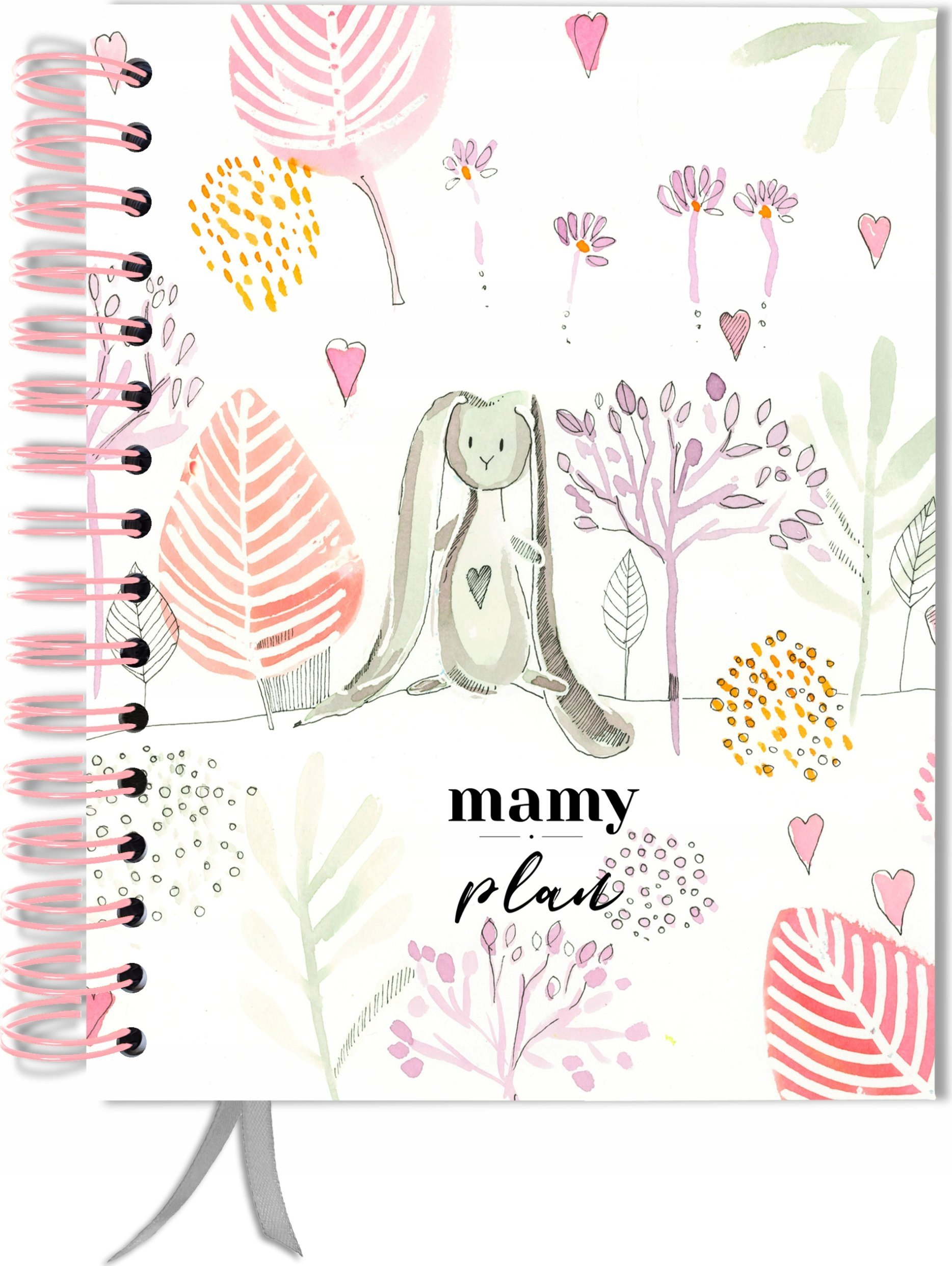 TadaPlanner Pamiętnik dla przyszłych mam A5+ Mamy Plan kalendarz Ciąży poradnik planer