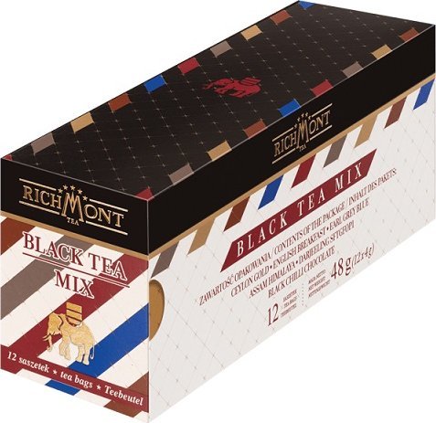 Richmont Zestaw Herbat czarnych Richmont Mix 12