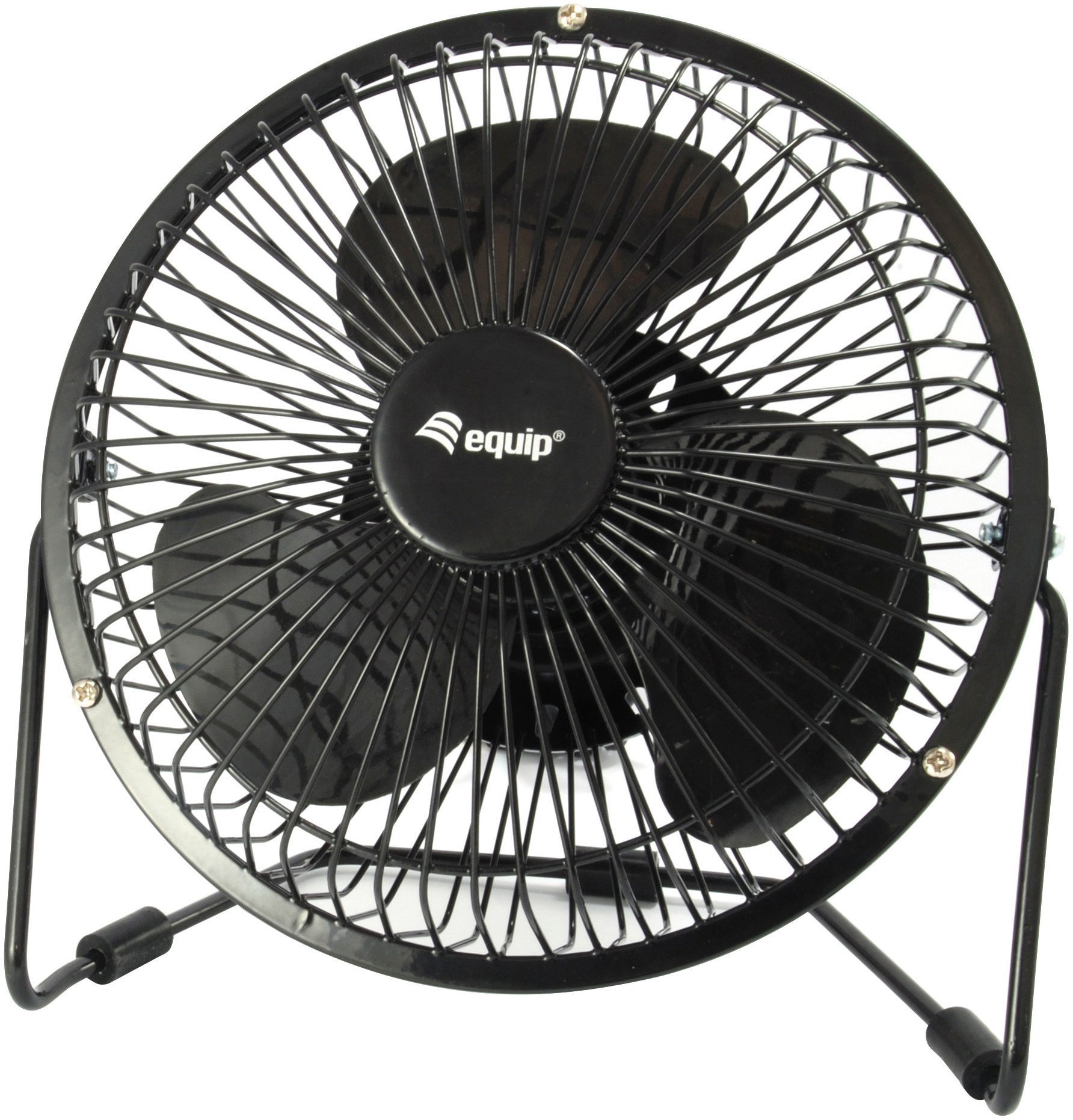 Equip Tischventilator USB 15cm Durchmesser schwarz