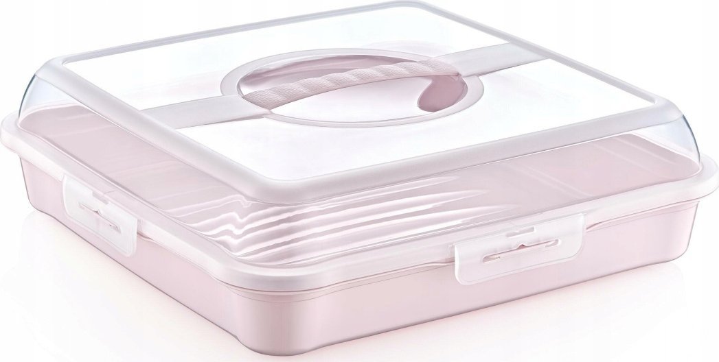 Lumarko Keeeper Pojemnik Enrico Party-Butler Kwadratowy Nordic Pink 106645...