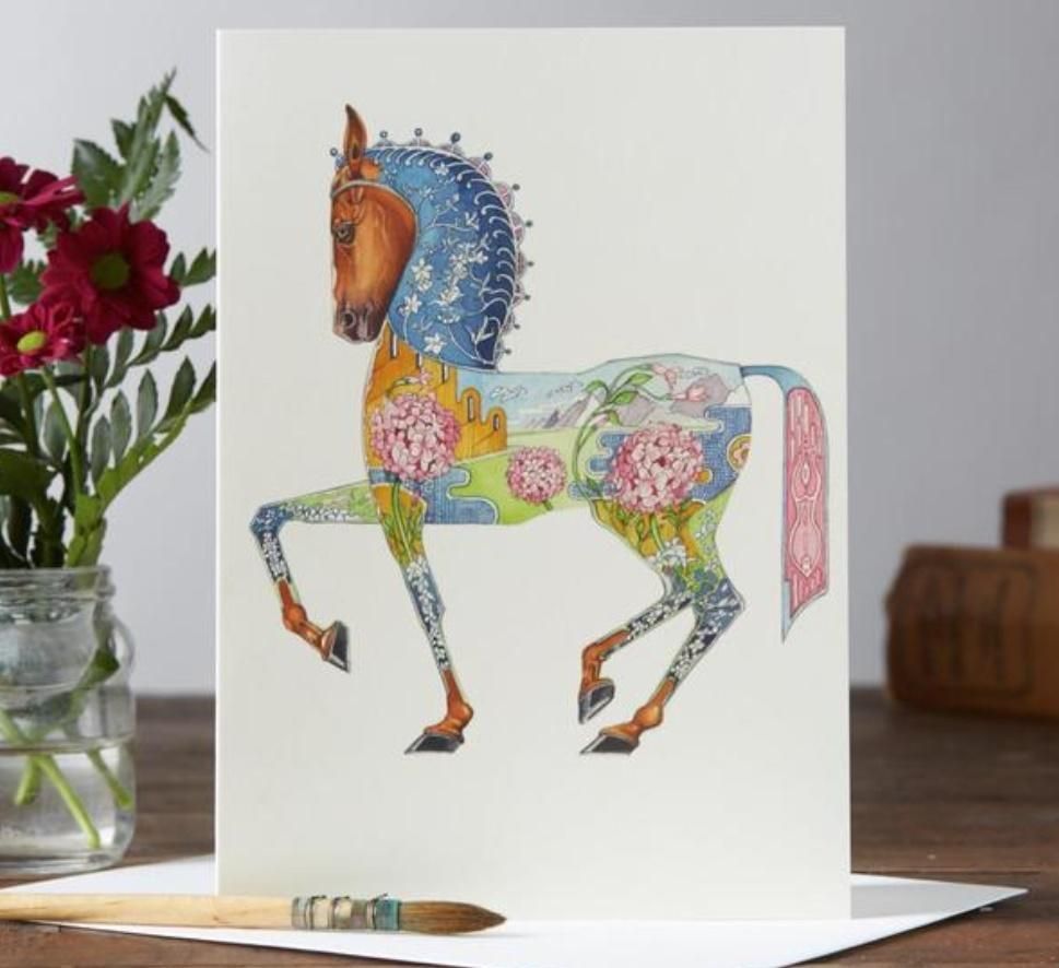 DM Collection Karnet A022 B6 + koperta Koń