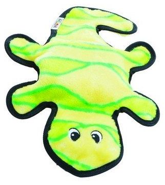 Outward Hound Invincibles Gecko yellow/green 2 piszczałki