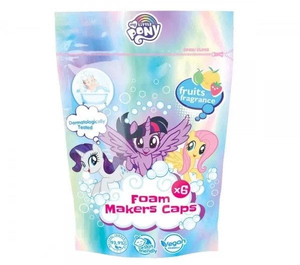 MY LITTLE PONY_Bath Bomb kula musująca do kąpieli Friuts 6x16g