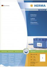 Herma Etykiety Premium A4, białe, papier mat, 200 szt. (4631)