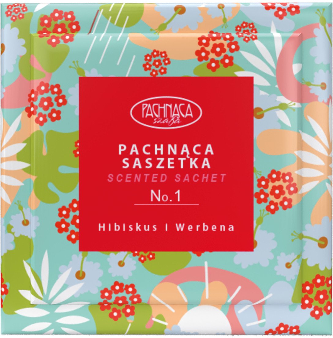 Pachnąca Szafa Saszetka do szafy Hibiskus i Werbena 5g