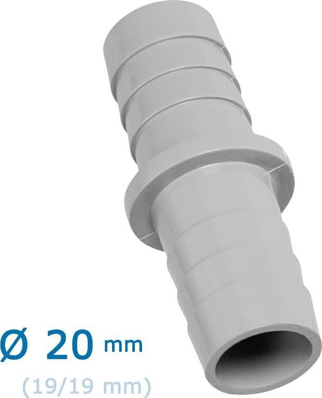 ZŁĄCZKA PROSTA 20mm (19/19mm) WĘŻA