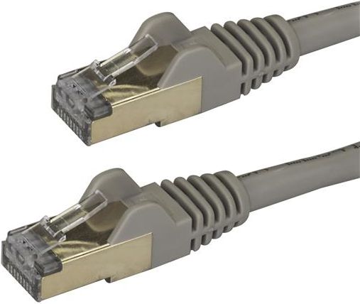 StarTech Patchcord CAT6A, STP, 2m, szary (6ASPAT2MGR)