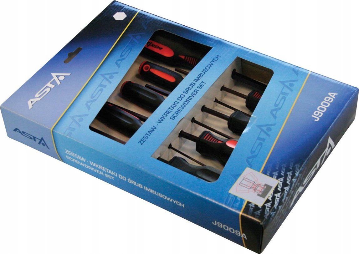 Satra ASTA WKRĘTAKI IMBUSOWE 9szt.