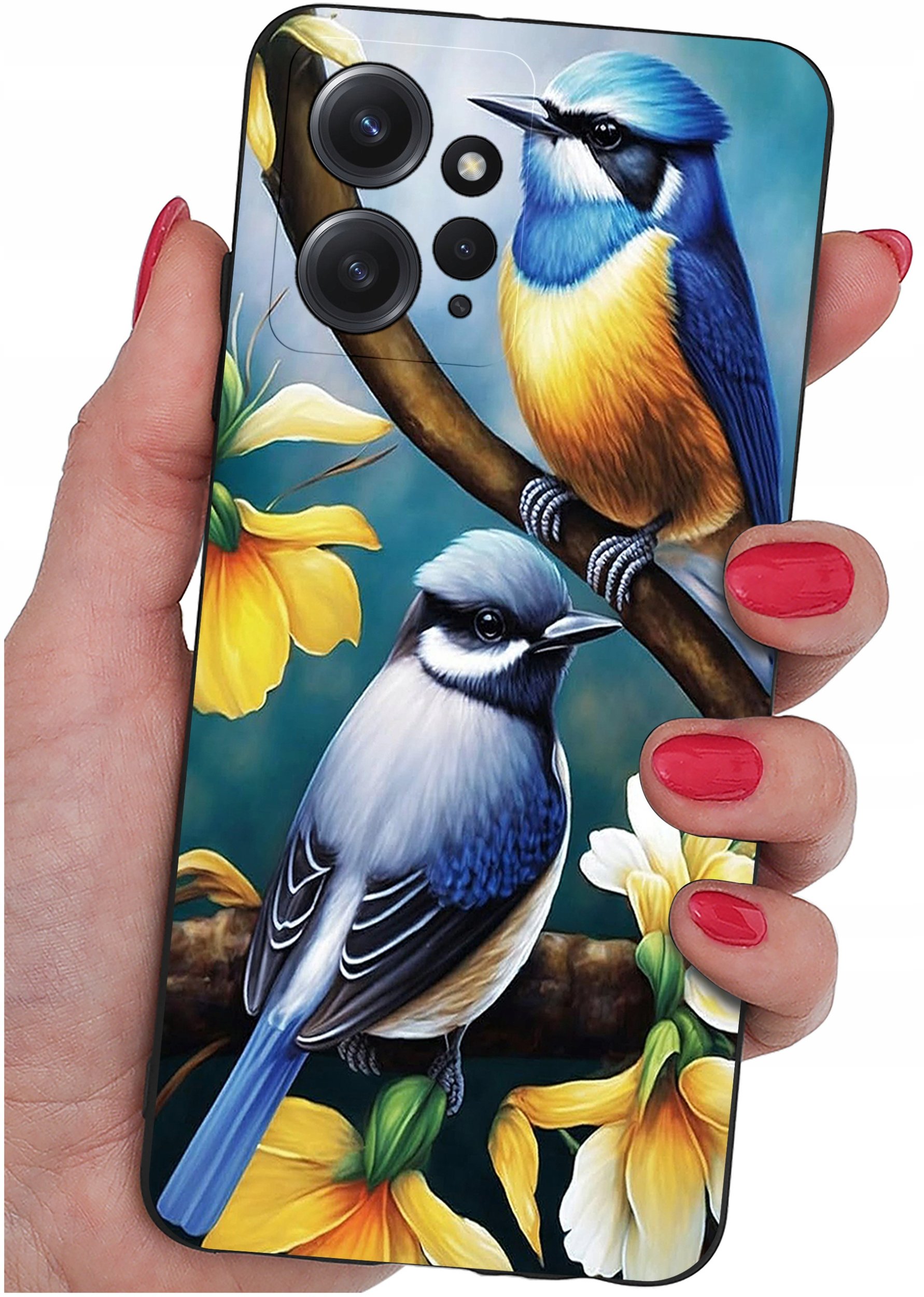 ETUI do Xiaomi Redmi Note 12 4G | WZORY | SILIKONOWE MATT CASE + SZKŁO 9H