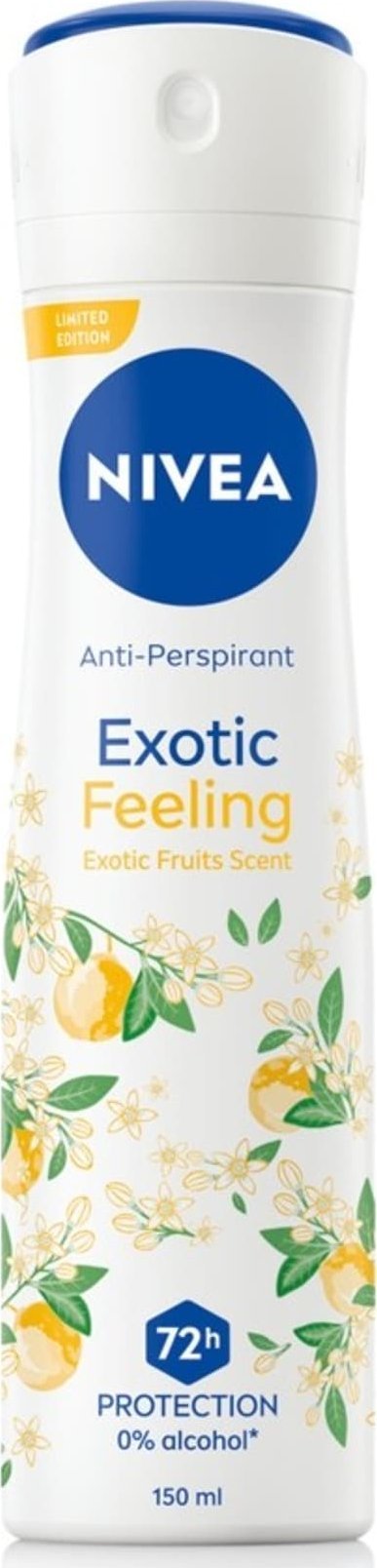 Nivea Antyperspirant damski w sprayu Exotic Feeling 150 ml - wersja limitowana