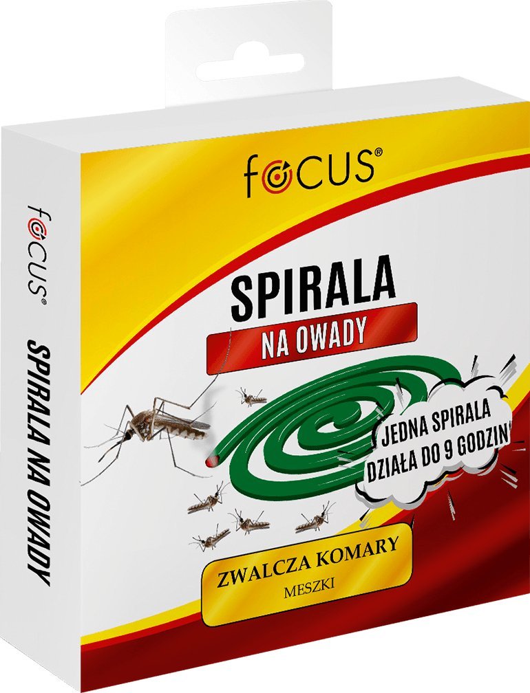 Focus Spirala na komary i meszki 10szt Focus