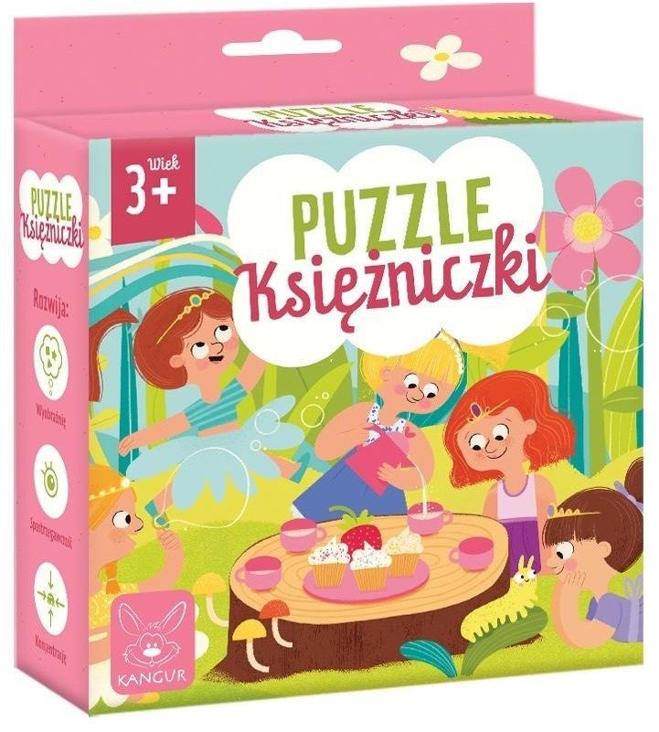 Puzzle Księżniczki 3+