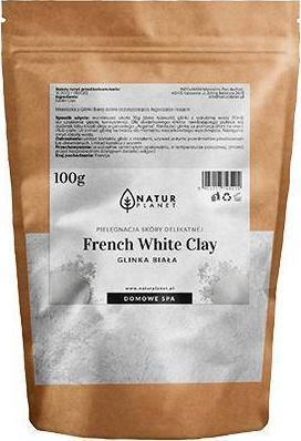 Natur Planet Glinka oryginalna francuska - biała 100g NATUR PLANET