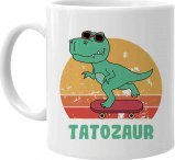 Koszulkowy Tatozaur - kubek na prezent dla taty