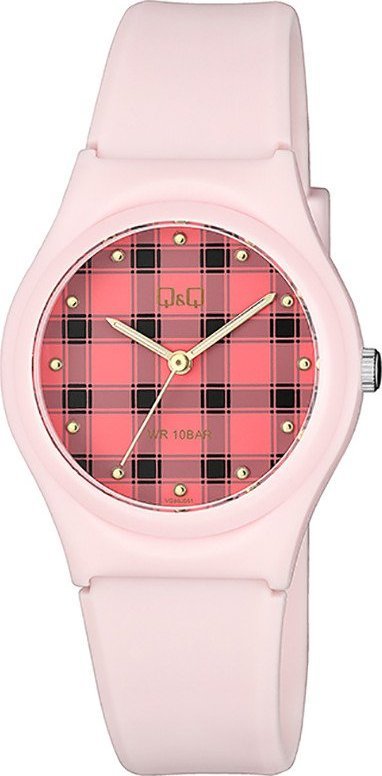 Zegarek QQ Zegarek damski QQ VQ86-051 różowy