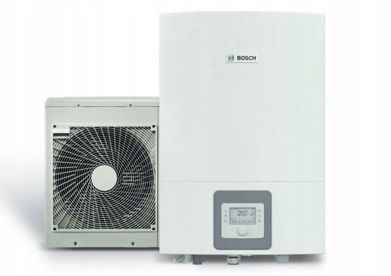 Junkers Pompa ciepła Split z naściennym modułem wewnętrznym Compress 3000 AWS 8 E (kolor biały) (moc grzewcza 9,2 kW)