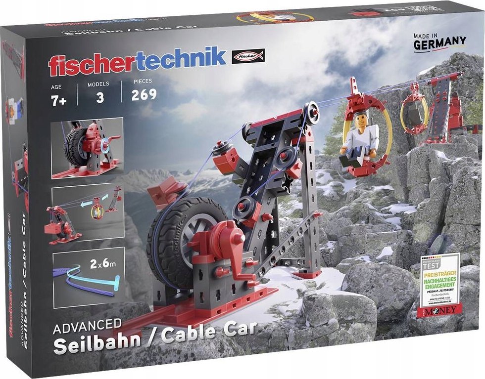 Fischertechnik fischertechnik cable car, construction toy