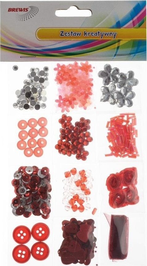 BREWIS Zestaw kreatywny czerwony