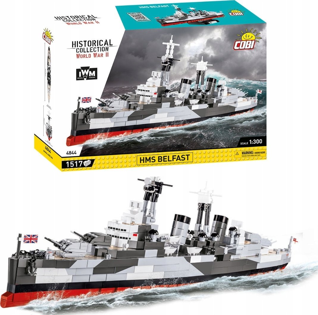 Cobi HC WWII Okręt HMS Belfast