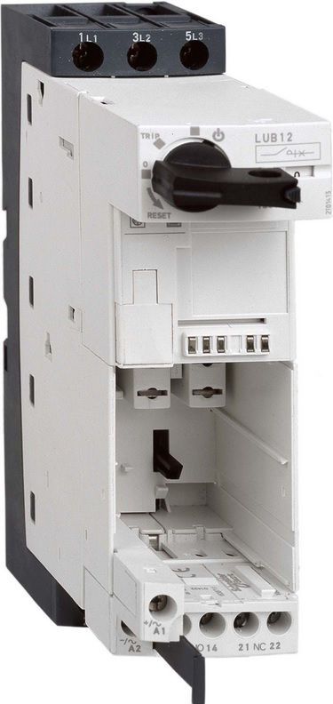 Schneider Electric Układ rozruchowy 0,09/0,25/1,5/5,5kW 12A 24V DC podstawa bazowa (LUB12)