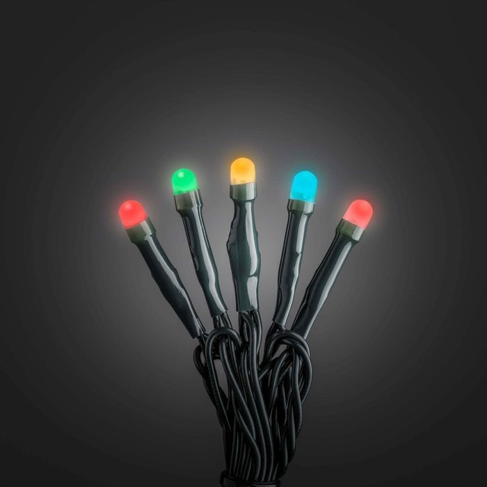 Lampki choinkowe Konstsmide Konstsmide Light Set Frosted Top 50 LED, Light decoration chain, Green, Plastic, Ambience, Universal, IP20