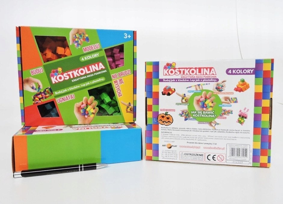 Art and Play Kostkolina zielona 4 kolory