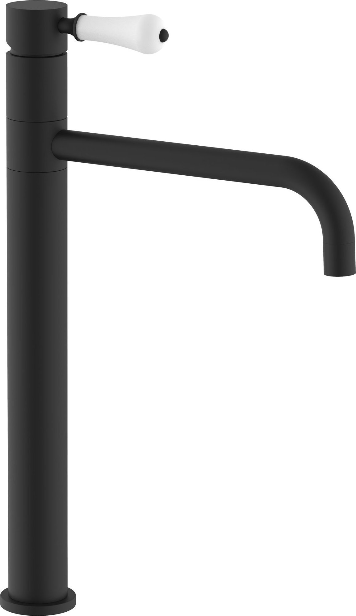 Bateria umywalkowa Rea Bateria umywalkowa Rea Serra czarna wysoka