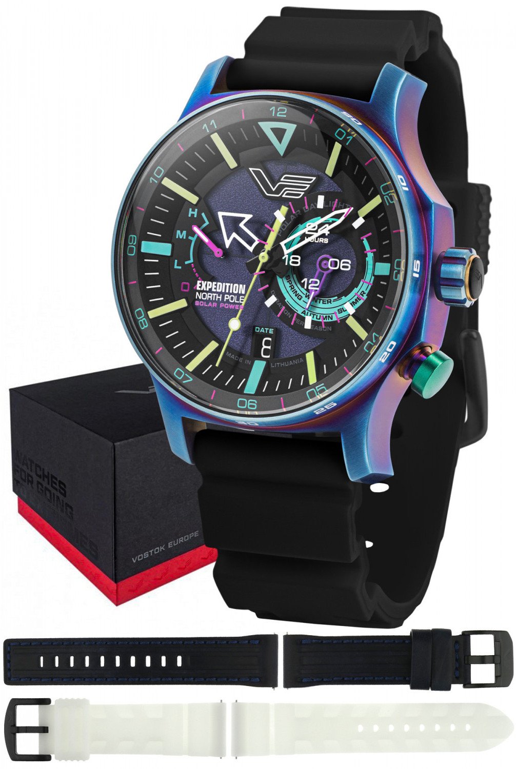 Zegarek męski Vostok Europe VS57-595D737SB czarny