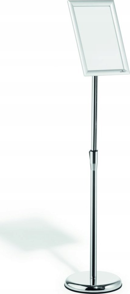 Durable DURABLE Bodenständer INFO Aluminium Klapprahmen A4 silber