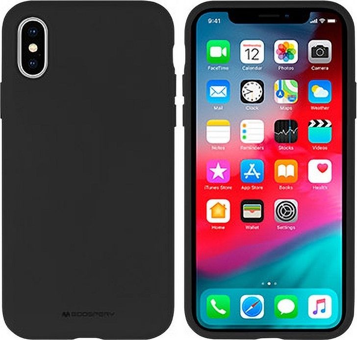 Mercury MERCURY SILICONE CASE SAM A72 5G BLACK / CZARNY