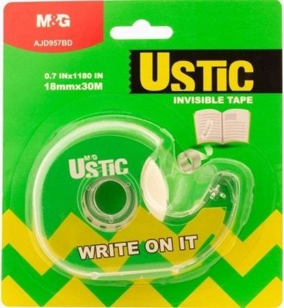 Teka Ta¶ma klej±ca Invisible z podajnikiem 18mmx30m