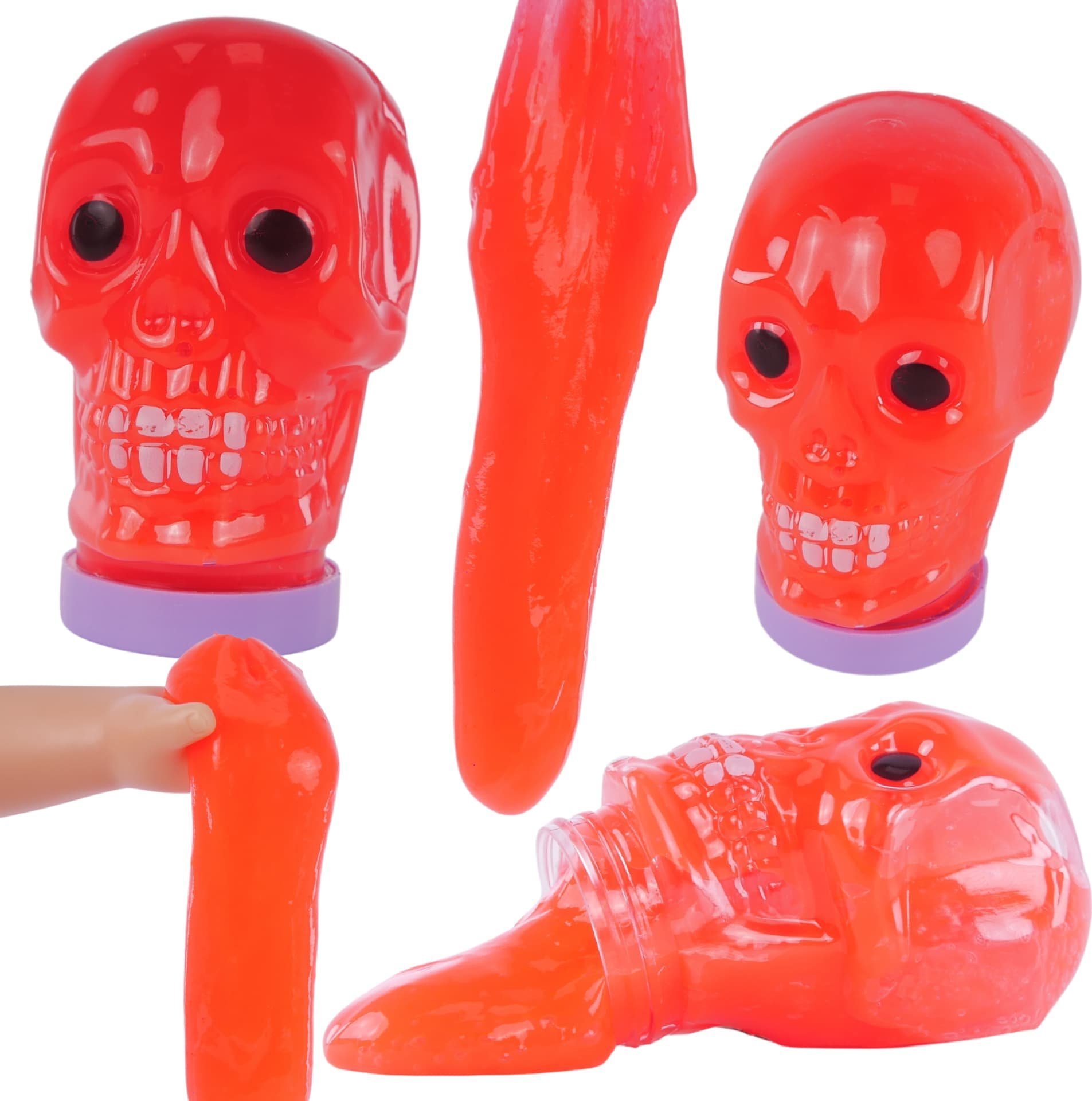 Canal Toys Masa Slime Rozciągliwa Antystresowa Zapachowa Glutek Czaszka 100ml