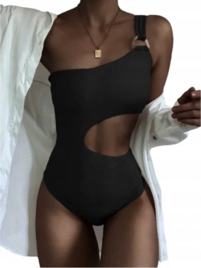 Pan i Pani Gadżet Strój kąpielowy jednoczęściowy asymetryczny