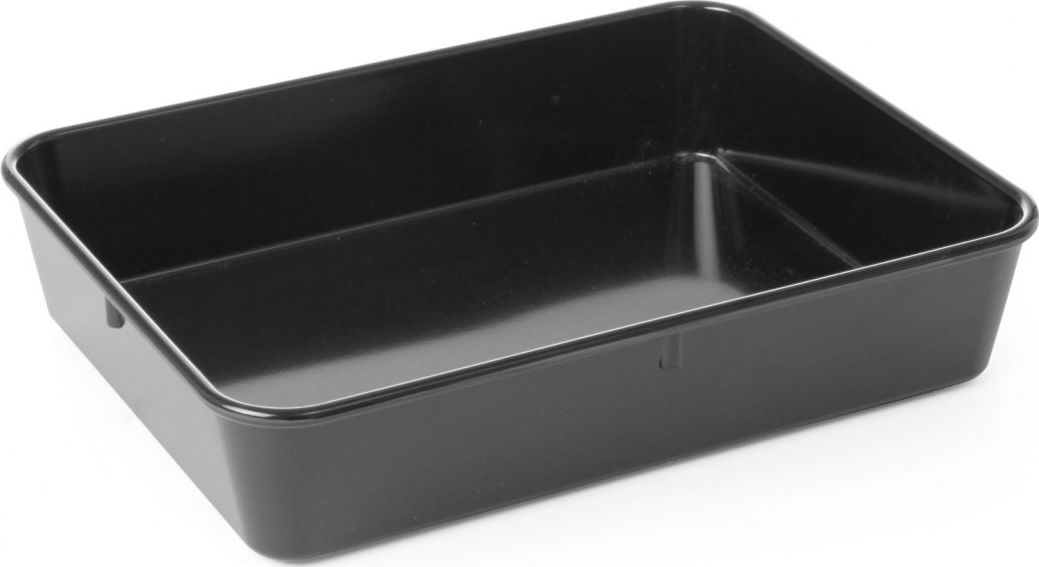 Hendi POJEMNIK NA MIĘSO Z MELAMINY CZARNY 568804