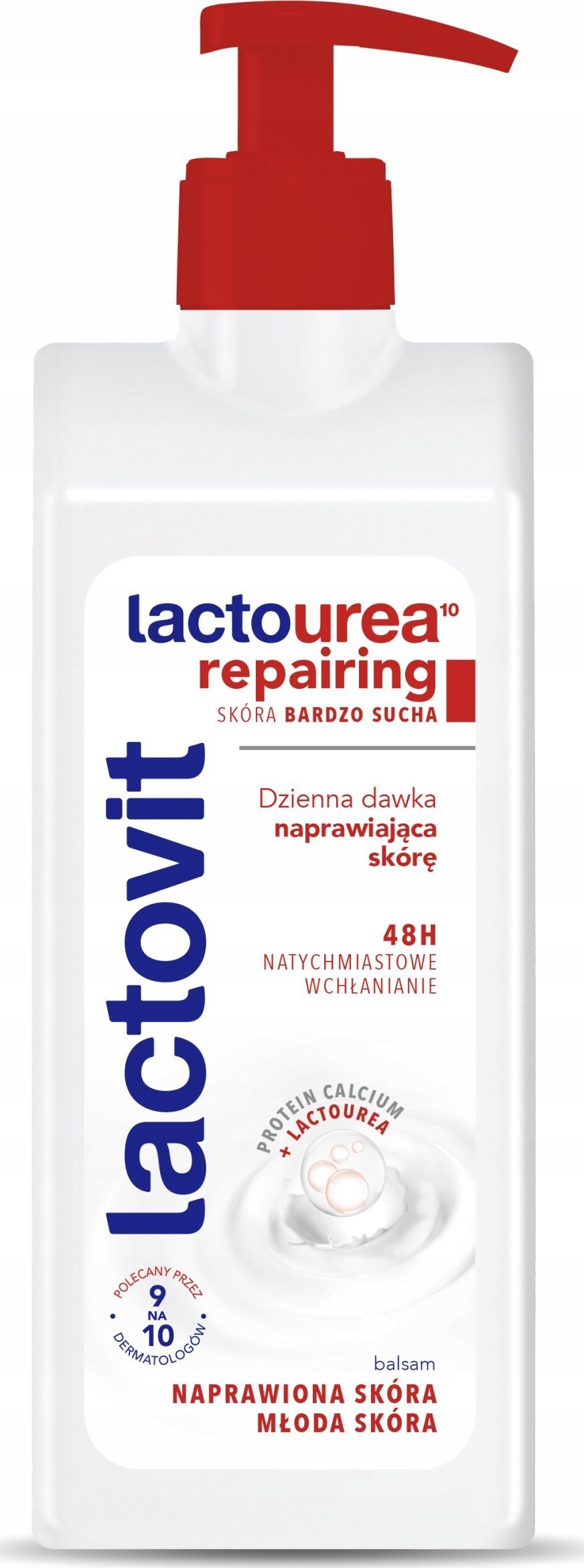 BALSAM DO CIAŁA LACTOVIT 400 ML LACTOUREA REPAIRING PL