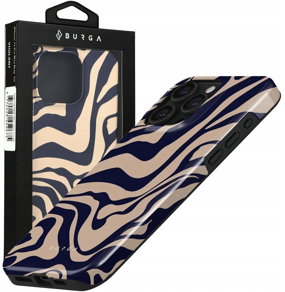 BURGA Hülle Tough MagSafe iPhone 15 Pro Max Vigilant