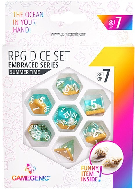 Gamegenic Embraced Series - RPG Dice Set - Summer Time