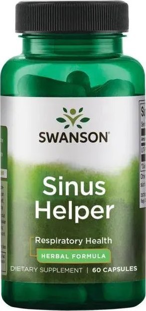 Swanson Swanson - Sinus Helper, Zatoki, 60 kapsułek
