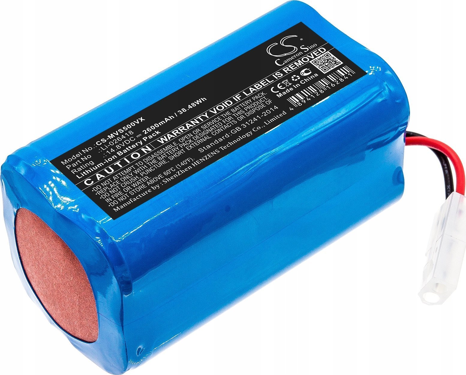 Cameron Sino Akumulator Bateria Typ Li-026418 Do Flyco Bobsweep Panasonic Xiaomi G1 Mi Robot Mi-g1 Spinwave Puppy Myvacbot / Cs-mvs500vx