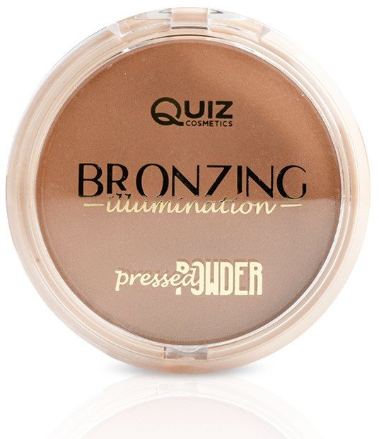 Quiz Cosmetics Bronzing Ilumination Powder puder brązujący wzbogacony witaminą E N01 10g