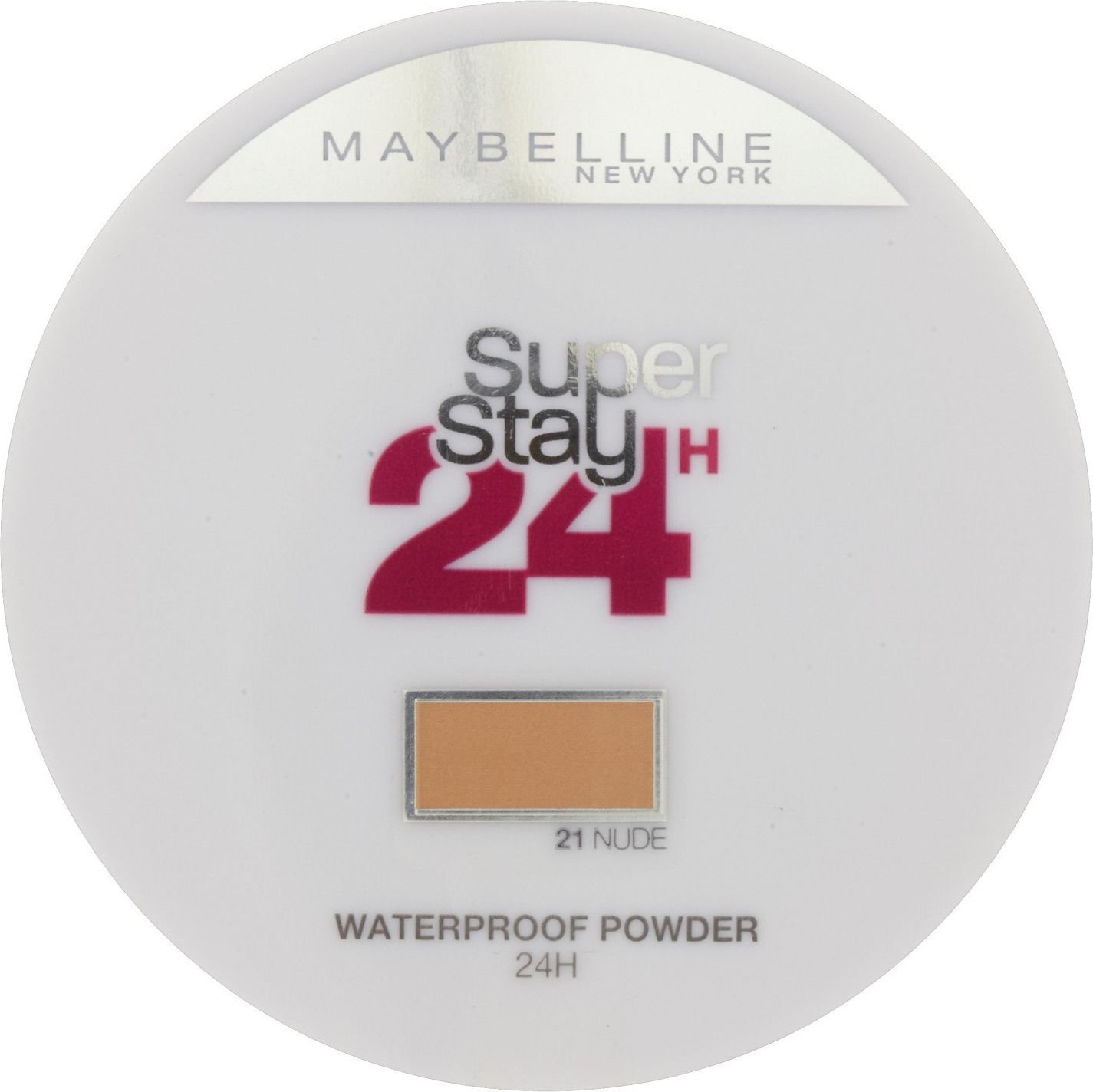 Maybelline Super Stay 24 Longwear Matte Powder Waterproof puder matujący 21 Nude 9g